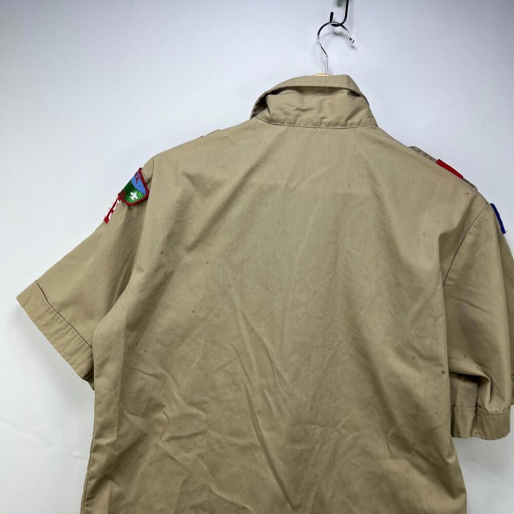 Vintage 80s Boy Scouts of America Shirt Youth XL - Picture 12 of 15